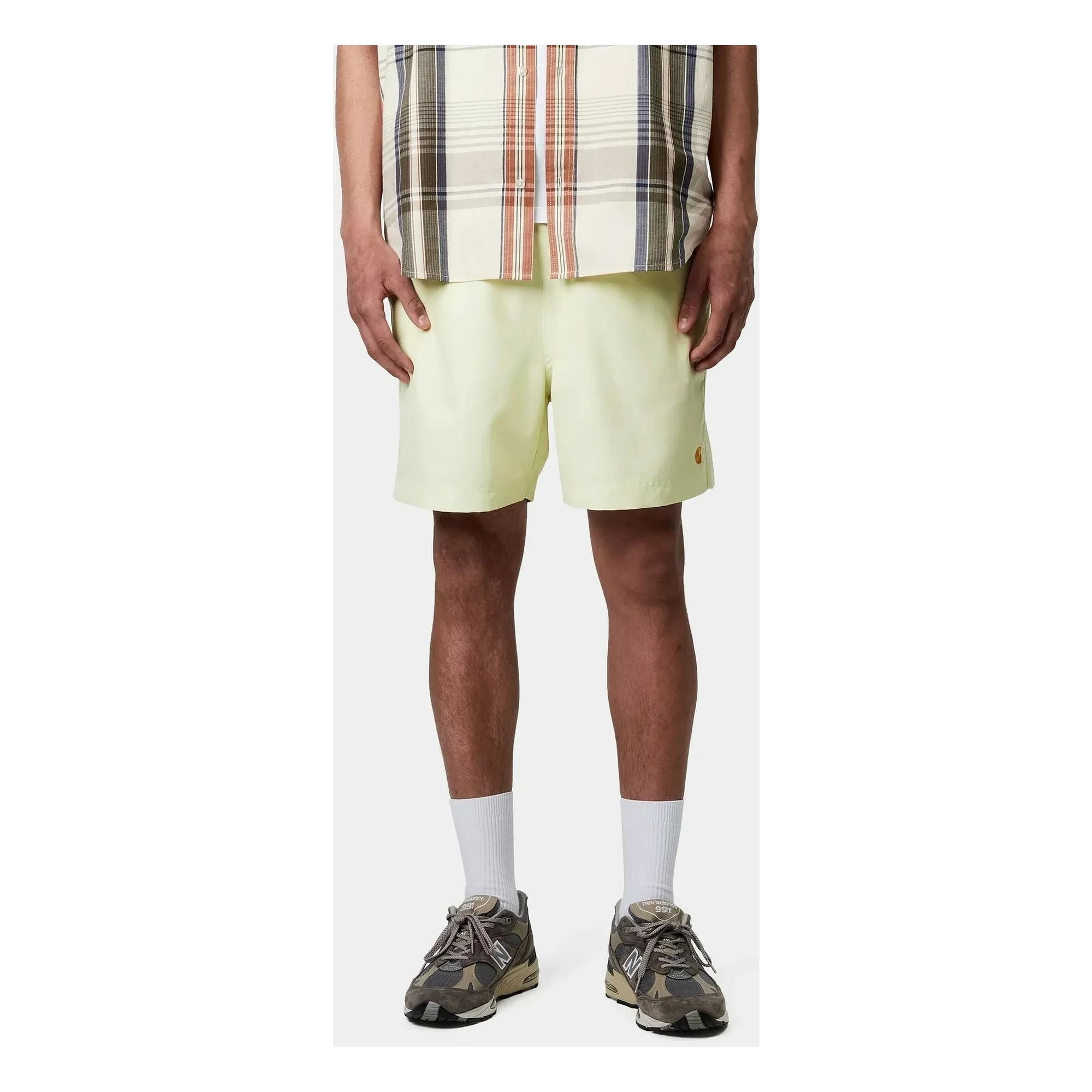 Carhartt WIP - Chase yüzme şortu | Sorbet Green