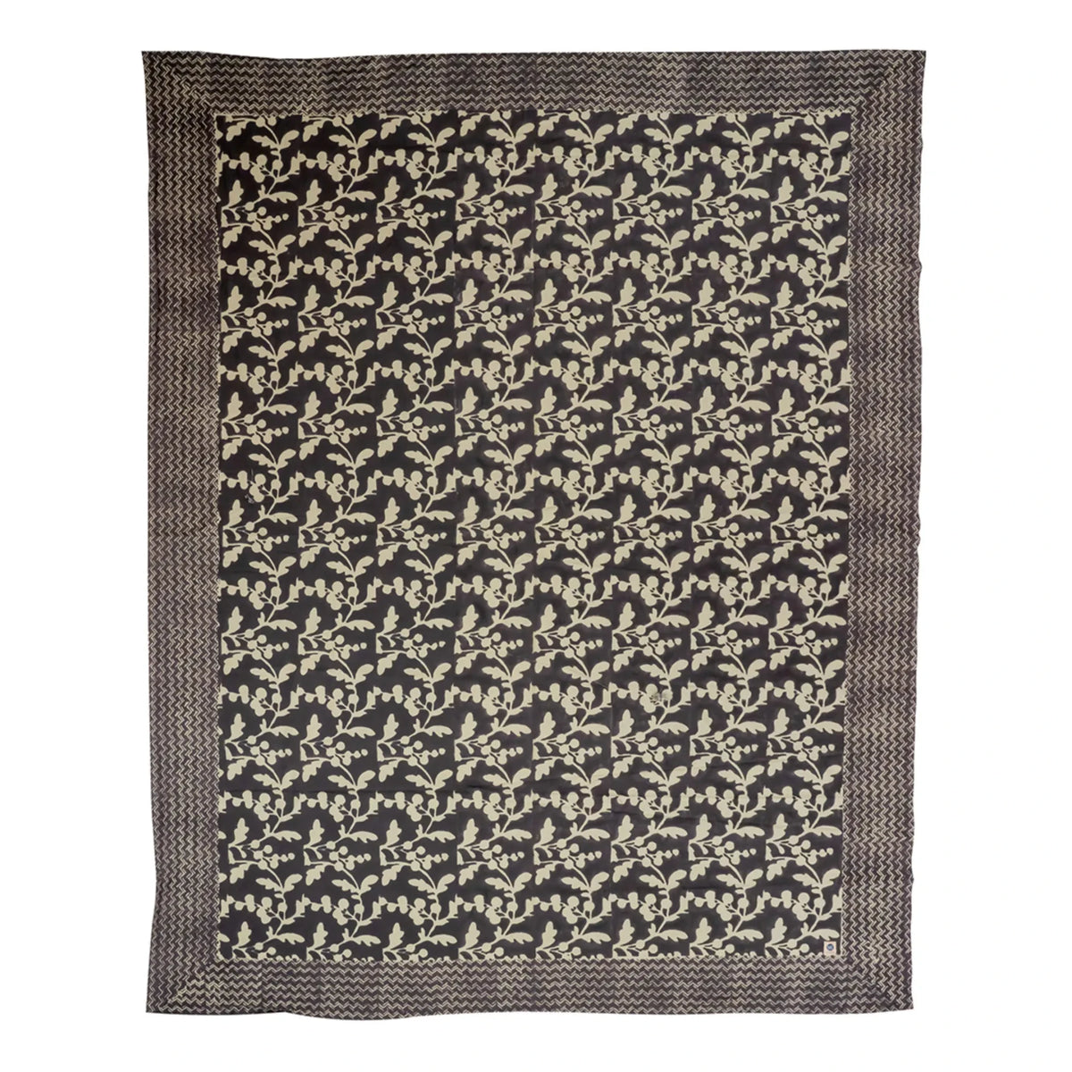 Doing Goods - Doing Goods x Smallable pamuk masa örtüsü | Noir/Blanc