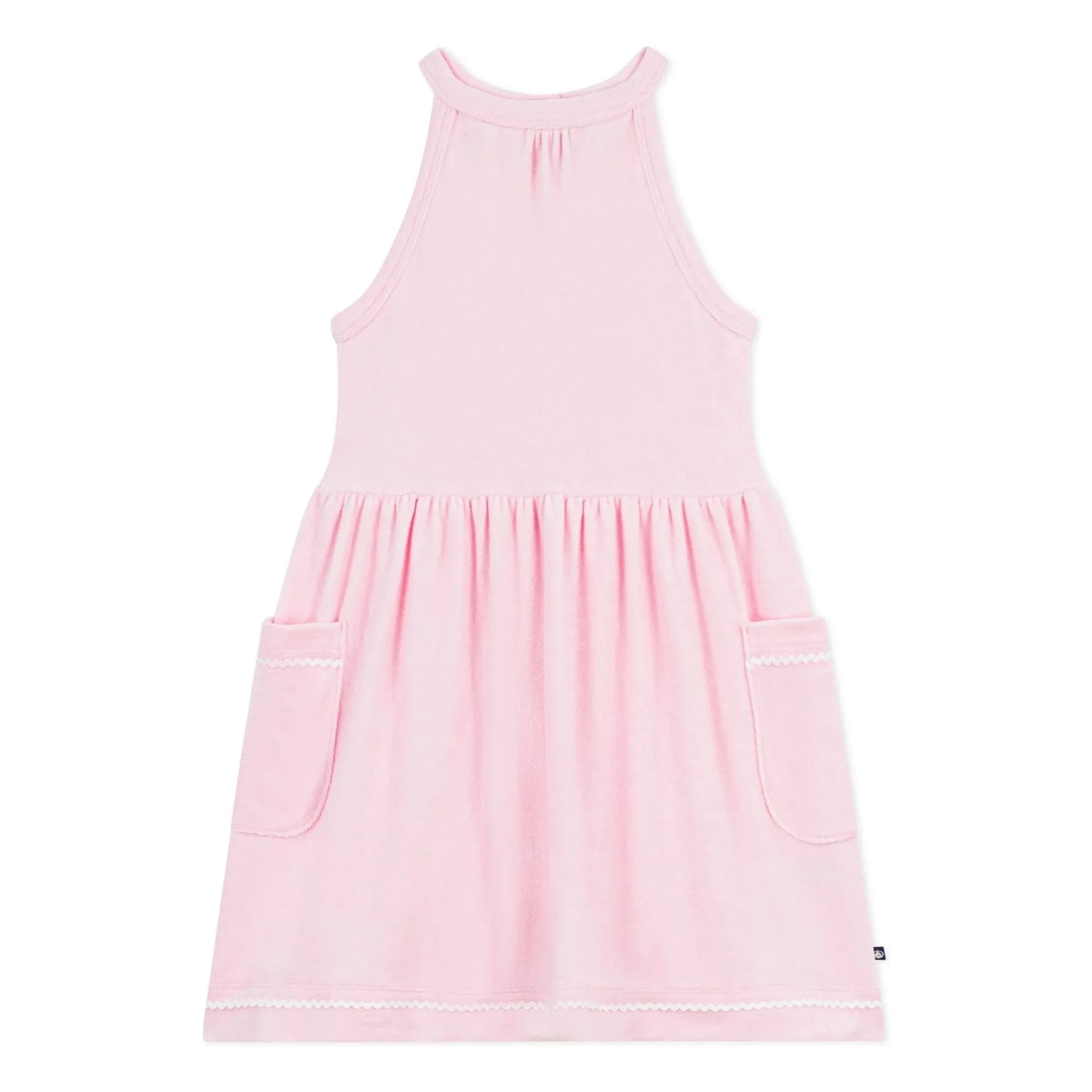 Petit Bateau - Pembe Havlu Elbise