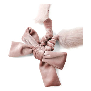 Gingersnaps - Dusty Pink Silvia Kürk Saç Bandı