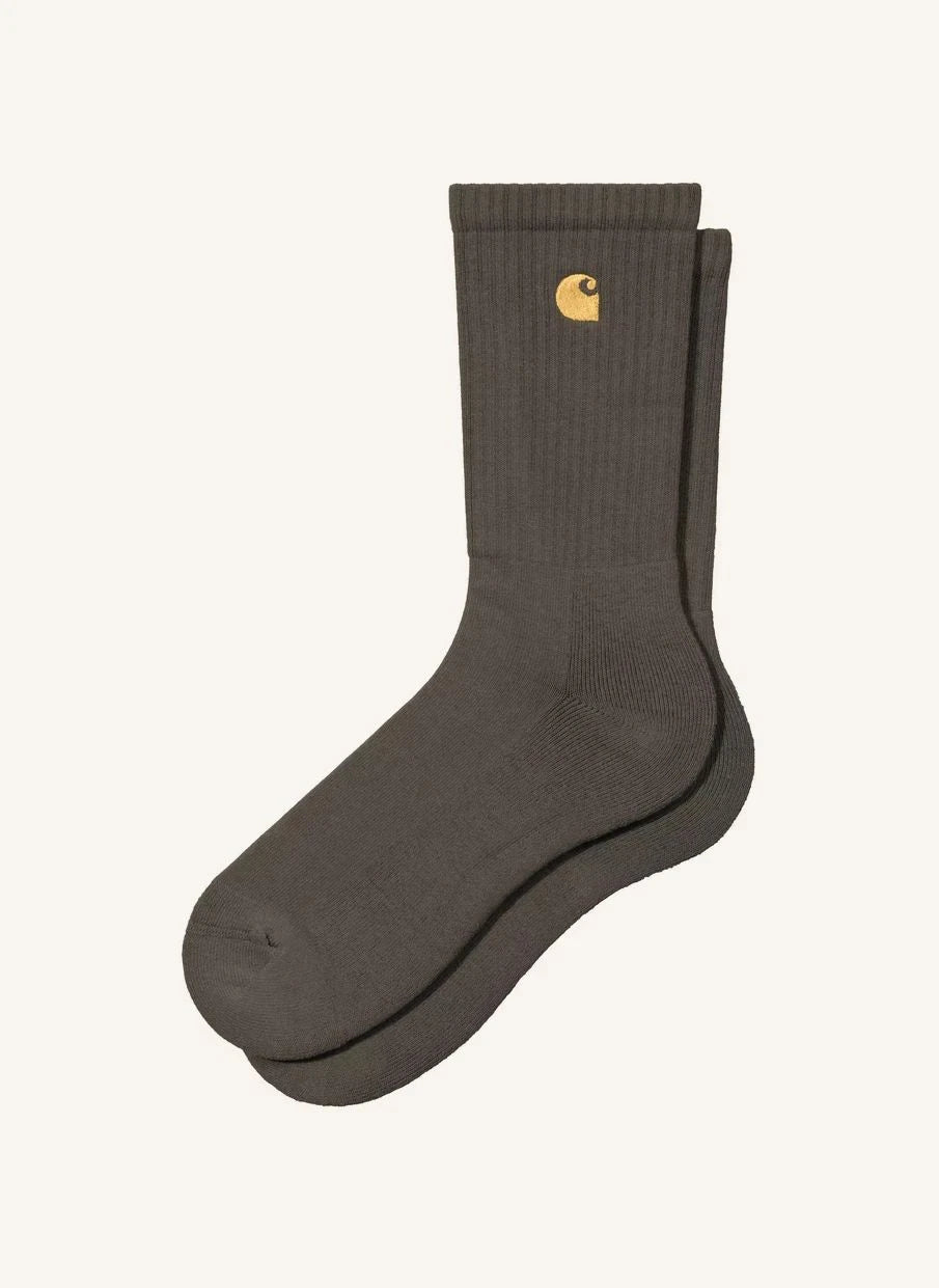 Carhartt WIP - جوارب Chase | رمادي غامق