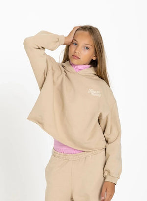 Smallable Kid - "Petal Keep On Moving" Sweatshirt | بيج