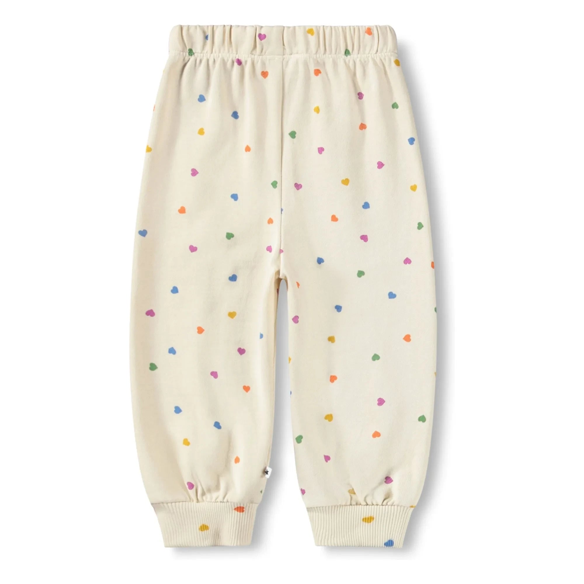 Molo - Simeon Jogger Hearts Organik Pamuk | Ekru