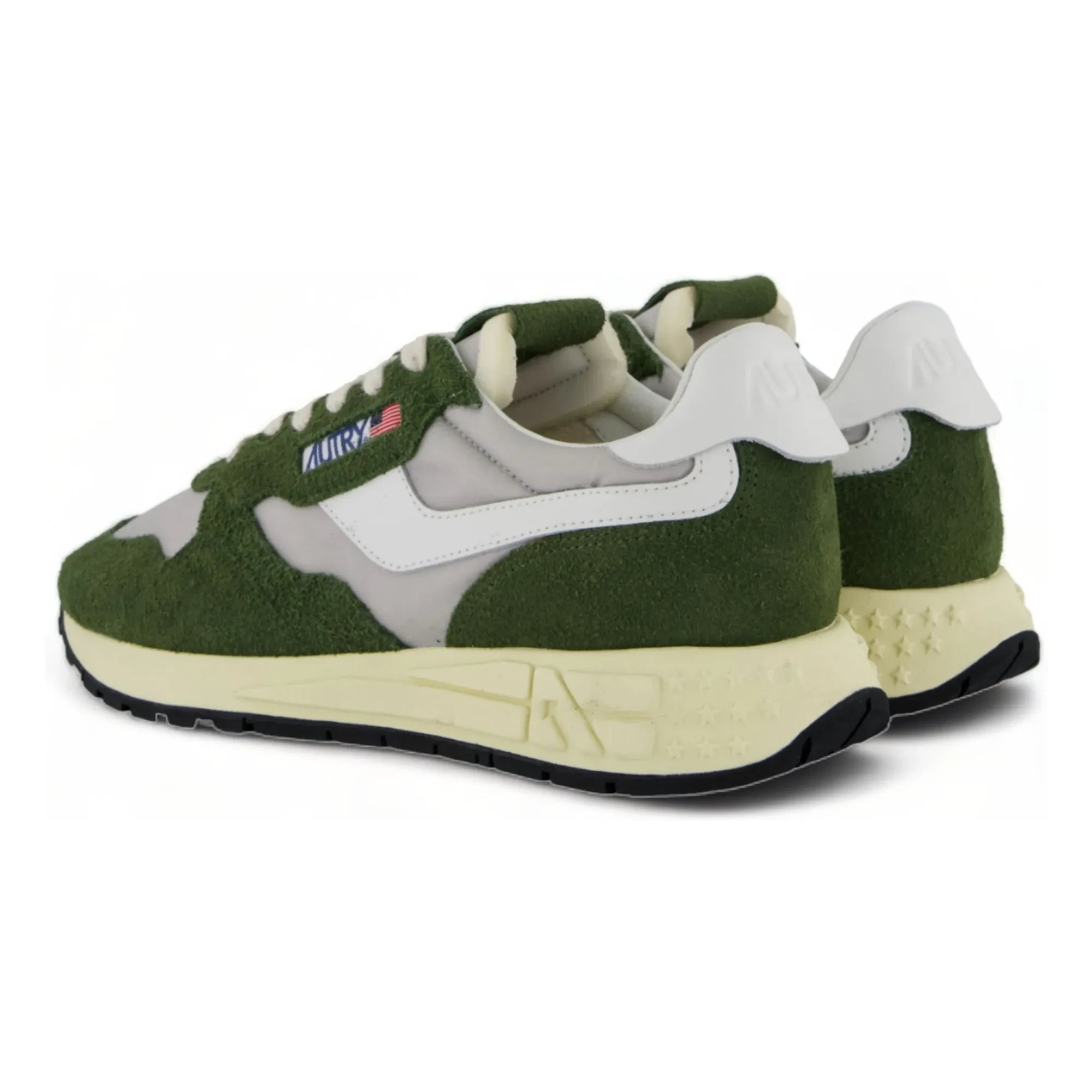 Autry - Reelwind Low Nylon Sneakers | Koyu yeşil