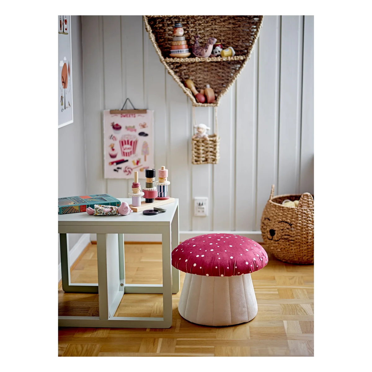 Bloomingville Mini - Milus saklama sepetleri - 2'li Set | Bej