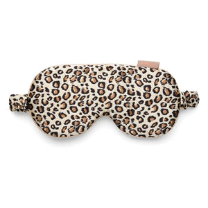 Emily's Pillow - Leopar desenli ipek uyku maskesi