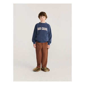 Bobo Choses - Bobo Choses Organik Pamuklu Sweatshirt | Koyu Mavi