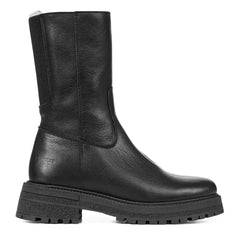 Angulus - Fermuarlı Yüksek Bilek Botlar | Siyah