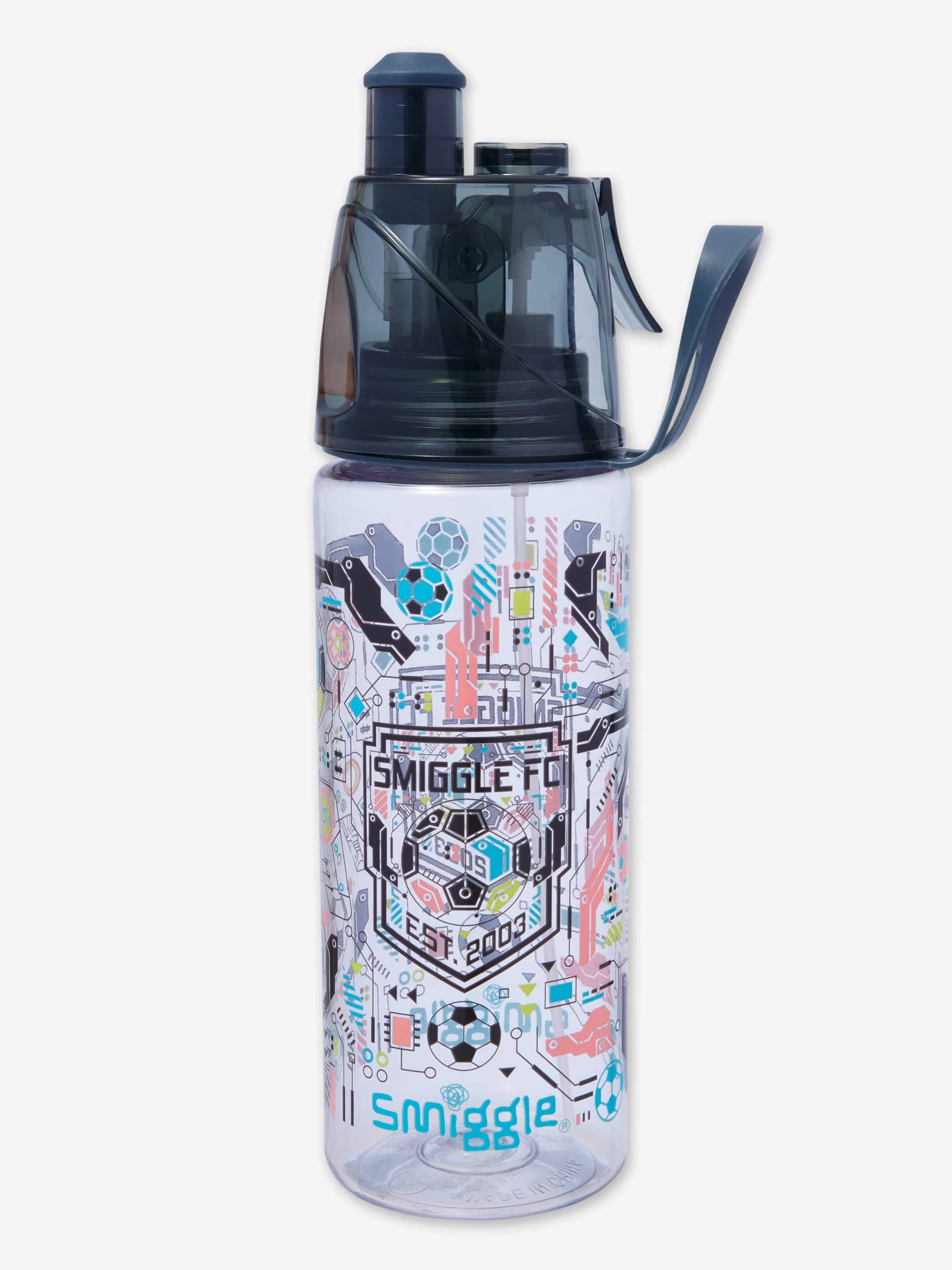 Smiggle - Power Play 560ML Su Püskürtmeli Suluk