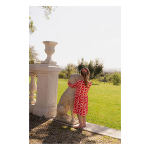 Paloma Collection - Pembe Mama elbise - Çocuk koleksiyonu | Pembe