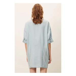 Sessùn - Fresqua Denim Elbise | Açık mavi