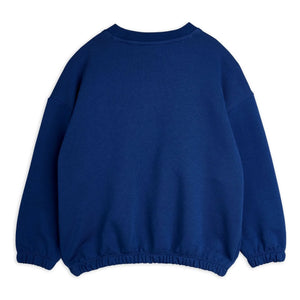 Mini Rodini - Organik Pamuklu Sweat Animals | Koyu Mavi
