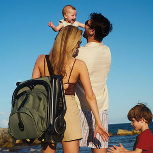 Bugaboo Butterfly 2 Complete Compact Stroller - Forest Green-Strollers-Forest Green-Without Bumper Bar | Natural Baby Shower