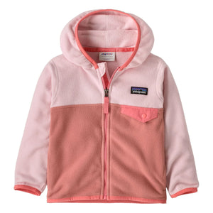Patagonia - Micro D Snap-T Geri Dönüştürülmüş Elyaf Polar Bebek Ceketi | Pembe