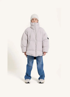 Finger in the nose - Snowbag Dolgulu Ceket | İnci grisi