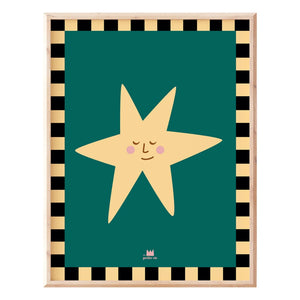 Ma petite vie - Pop Star poster | Koyu yeşil