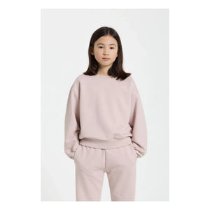 Smallable Kid - Maia organik pamuk sweatshirt | Soluk Pembe