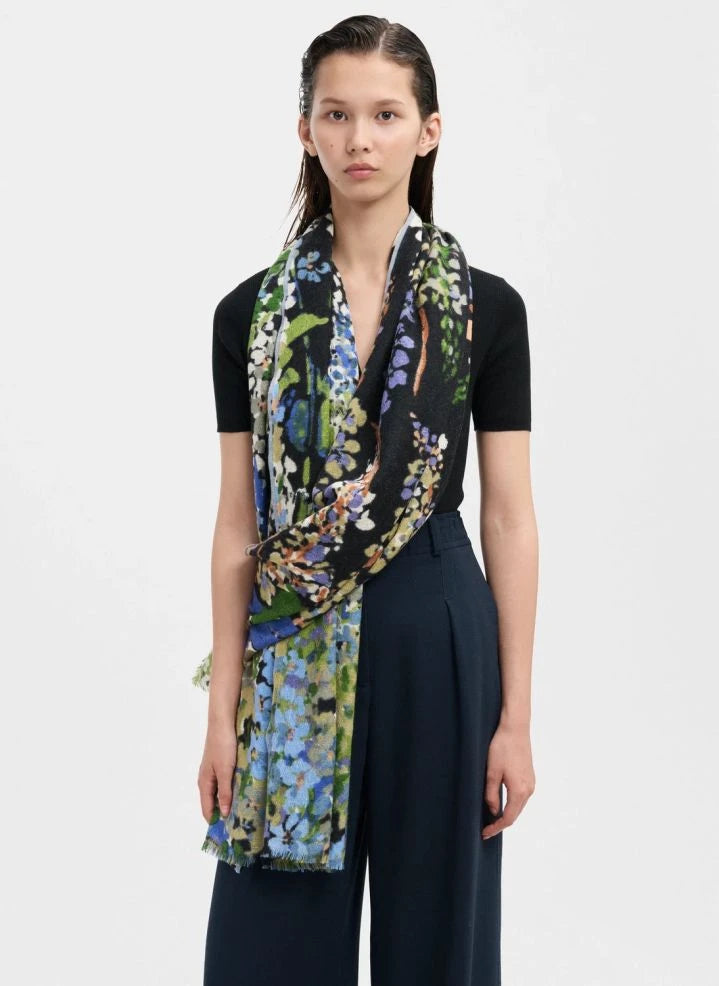 Epice Paris - وشاح صوفي أزرق
