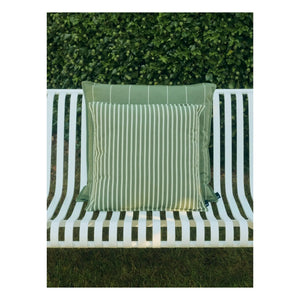 Hay - Çizgili outdoor yastık Terrazza | Olive