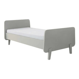 Laurette - MM 190x90 cm yatak - açık gri | Gri