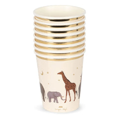 Konges Sløjd - Safari kağıt bardaklar