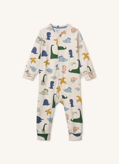 Liewood - بيجامة بيرك الديناصور عضوي قطن | رمل