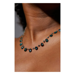 Ivarene - Osprey Drops & Beads kolye | Grandidierite