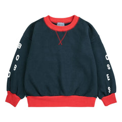 Bobo Choses - Bobo Choses Organik Pamuk Sweatshirt | Gece mavisi