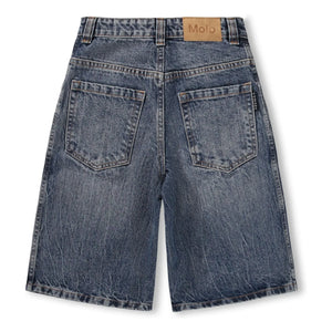 Molo - Alphie Denim Bermuda Organik Pamuk | Mavi