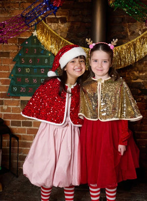 Rockahula Kids - Santa Payetli Şapka | Kırmızı