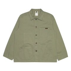 Nudie Jeans - Buddy Chore Balıksırtı overshirt | Haki