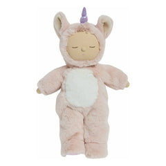 Olli Ella - Cozy Dinkum Unicorn Oyuncak Bebek | Pembe