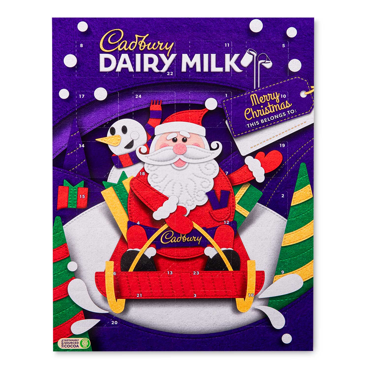Cadbury - Yeni Yıl Çikolata Advent Hediye Paketi