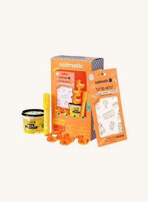Nailmatic Kids - مجموعة هدايا آلة صفراء | صفراء