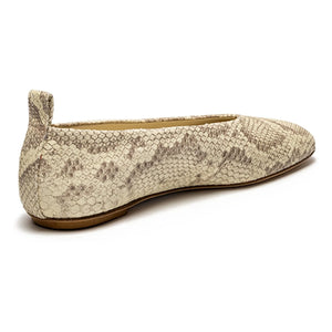 Odare - Bobette Python balerin ayakkabılar | Gri