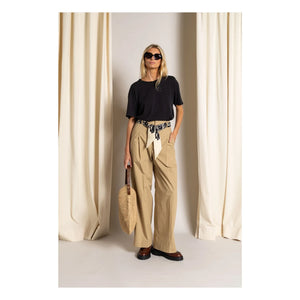 Smallable Woman - Hana organik pamuk T-shirt | Siyah