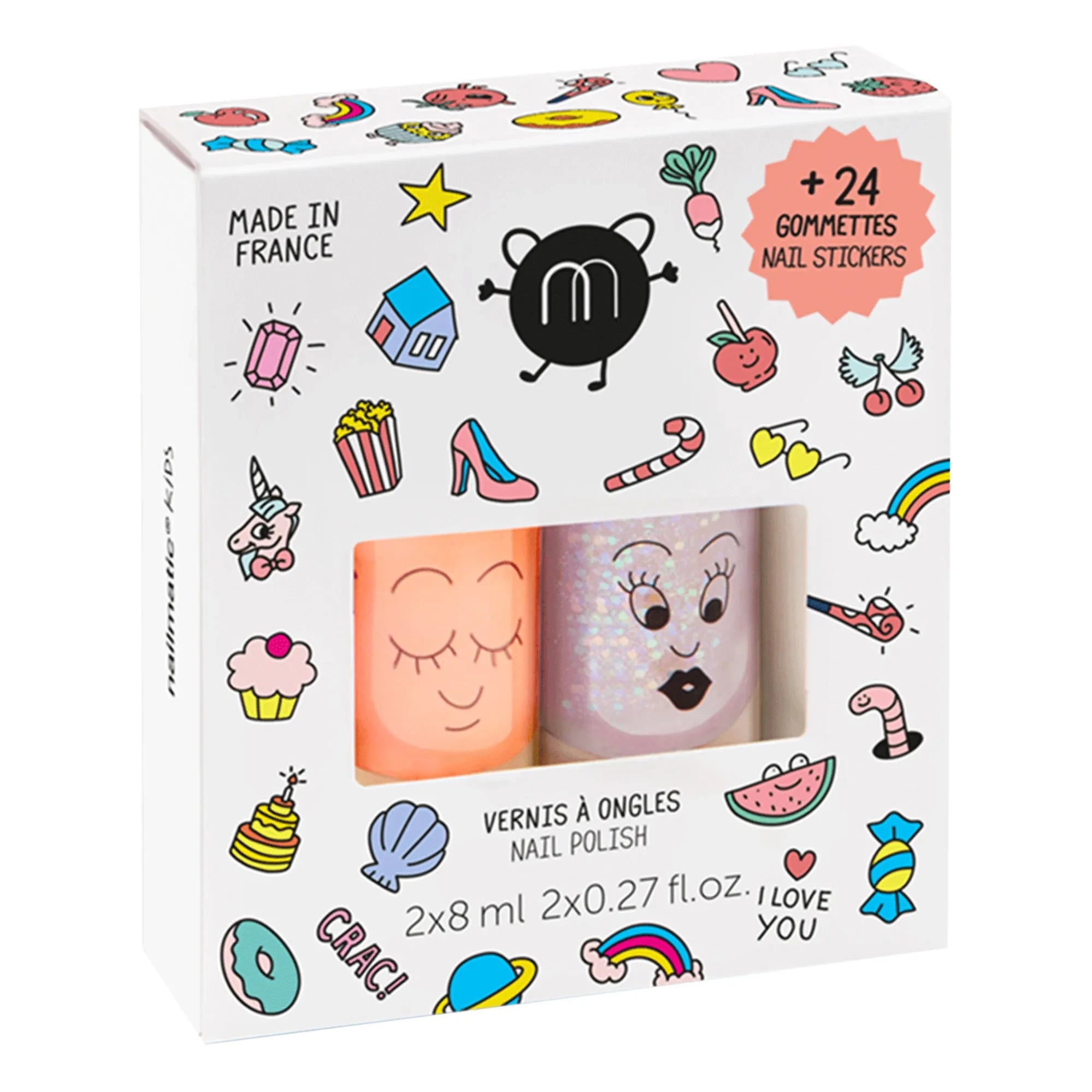 Nailmatic Kids - Flamingo & Polly Oje Hediye Kutusu