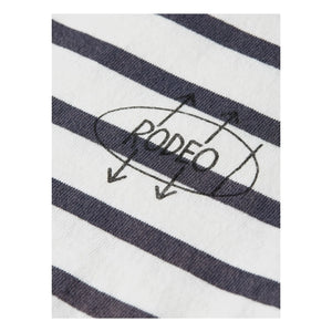 Scotch & Soda - Basquiat Breton Çizgili Tişört | Lacivert