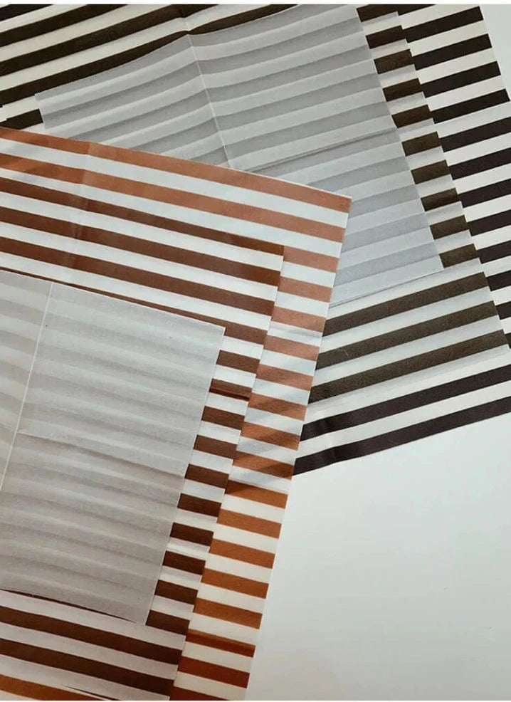 Haps Nordic - أقمشة شمع العسل الغذائية - مجموعة مكونة من 3 قطع | تيراكوتا
