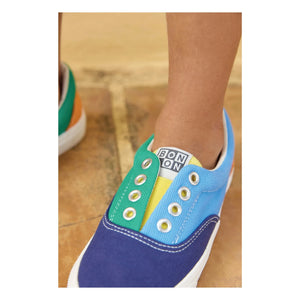 Bonton - Lastikli Dantelli Skate Sneakers | Lacivert