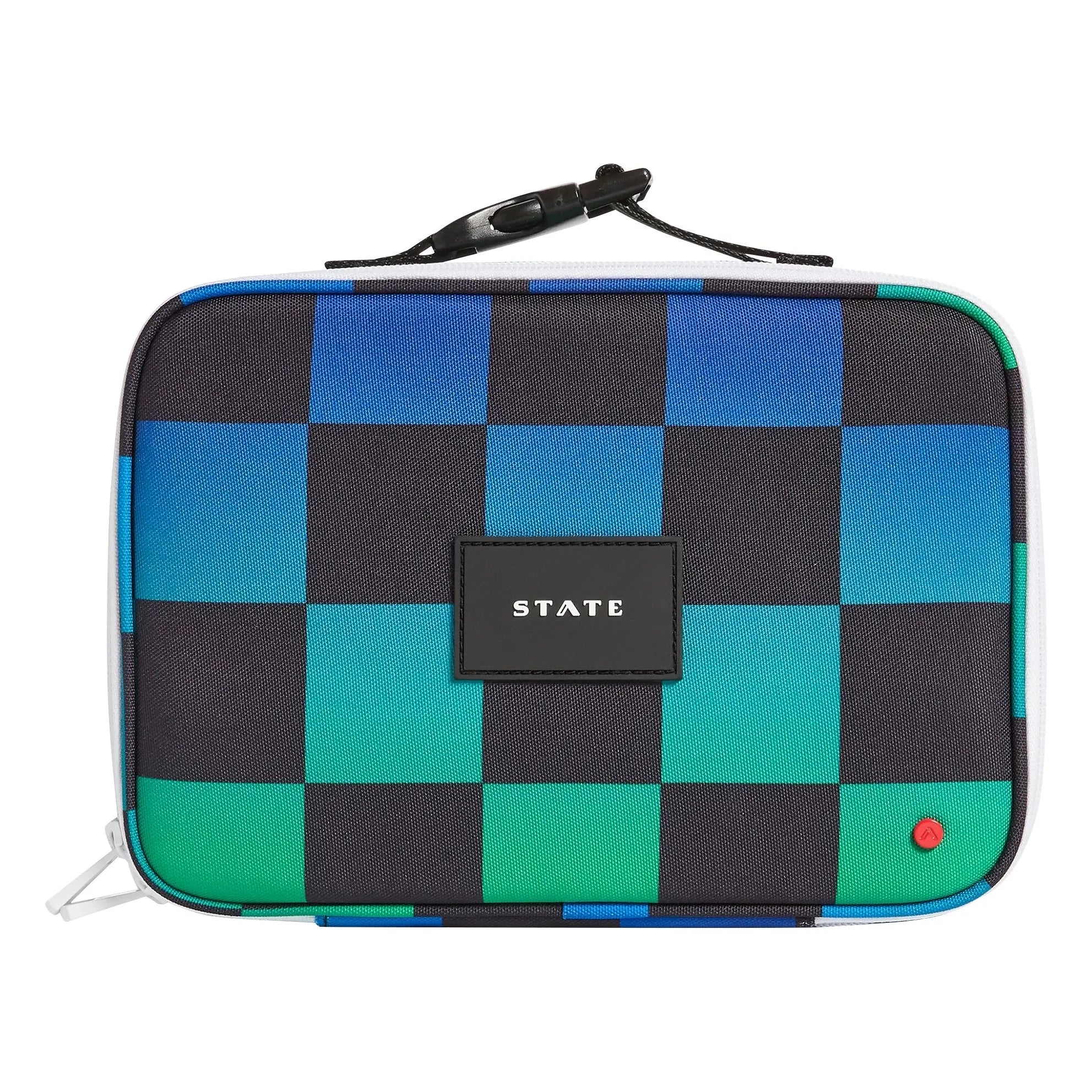 State Bags - Lunch-Box Rodgers مربّعات | أسود