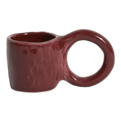 Petite friture - Donut Espresso Fincanları, Pia Chevalier - 2'li Set | Bordo