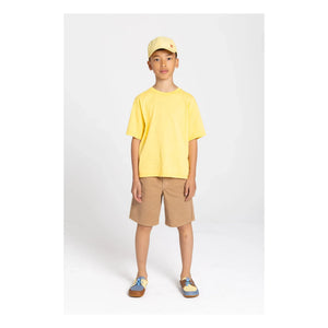 Smallable Kid - Nils Organik pamuklu T-shirt | Floresan sarı