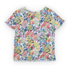 the new society - Verbena Floral Rib T-Shirt Bebek | Mavi
