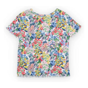 the new society - Verbena Floral Rib T-Shirt Bebek | Mavi