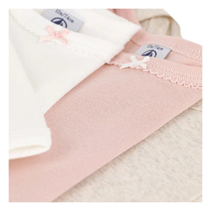 Petit Bateau - 3’lü Gövde Düğümler | Pembe