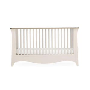 CuddleCo Clara 3 Piece Set Drawer Dresser Cot Bed + Wardrobe - Cashmere-Nursery Sets- | Natural Baby Shower