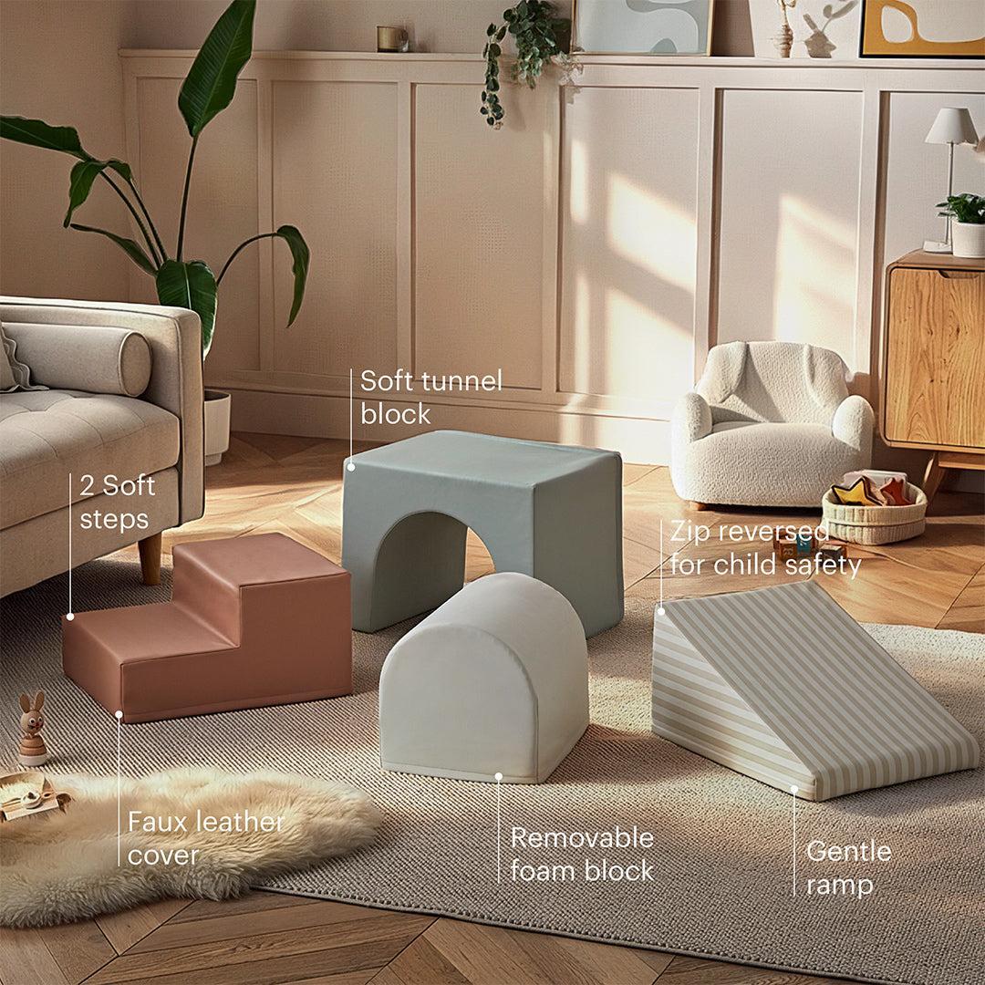 CuddleCo Soft Play 4pc Set Small-Soft Play- | Natural Baby Shower