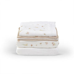 CuddleCo Universal Crib/ Co Sleeper Bedding Set - Cashmere Meadow-Bedding Sets-Cashmere Meadow-Crib | Natural Baby Shower