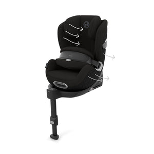 CYBEX Anoris T2 i-Size Car Seat - Sepia Black-Car Seats-Sepia Black- | Natural Baby Shower